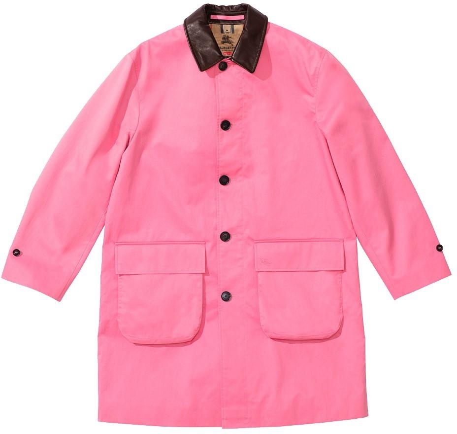 Supreme®/Burberry® Leather Collar Trench view 20